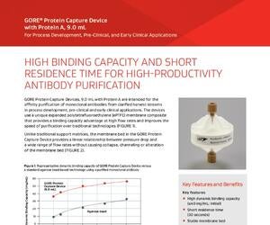 DATASHEET: GORE Protein Capture Device for Early Clinical Applications